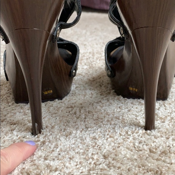 🛍 Black Stilettos Perfect for Summer - Picture 4 of 7